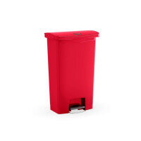 Kosz 50l czerwony | RUBBERMAID, Slim Jim