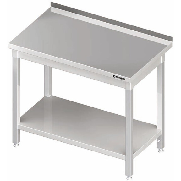 Stół przyścienny z półką 500x700x850 mm | STALGAST, 980047050
