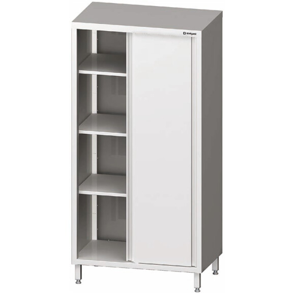 Szafa magazynowa z drzwiami suwanymi 1100x700x2000 mm | STALGAST, 981617110