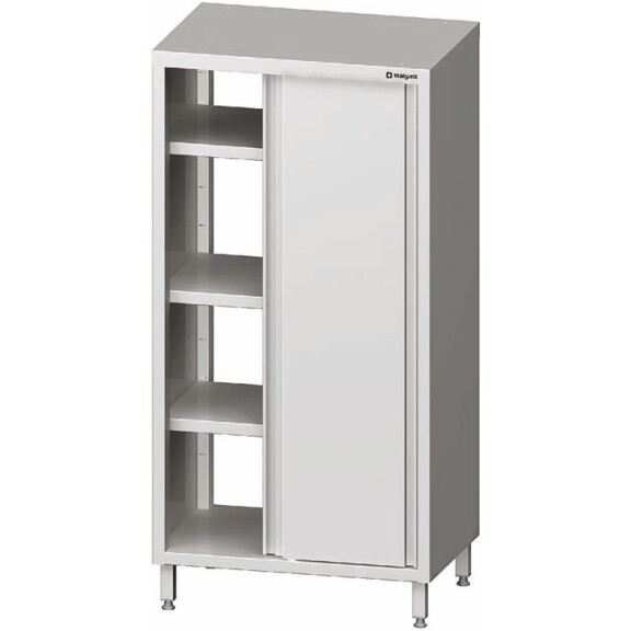 Szafa przelotowa z drzwiami suwanymi 800x700x1800 mm | STALGAST, 981627080