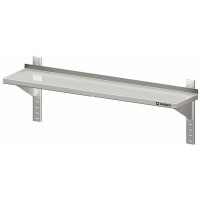 Półka wisząca przestawna, pojedyncza 900x400x400 mm | STALGAST, 981754090