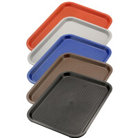 Taca z polipropylenu Fast Food, niebieska 400x300x20 mm | CONTACTO, 5353/403
