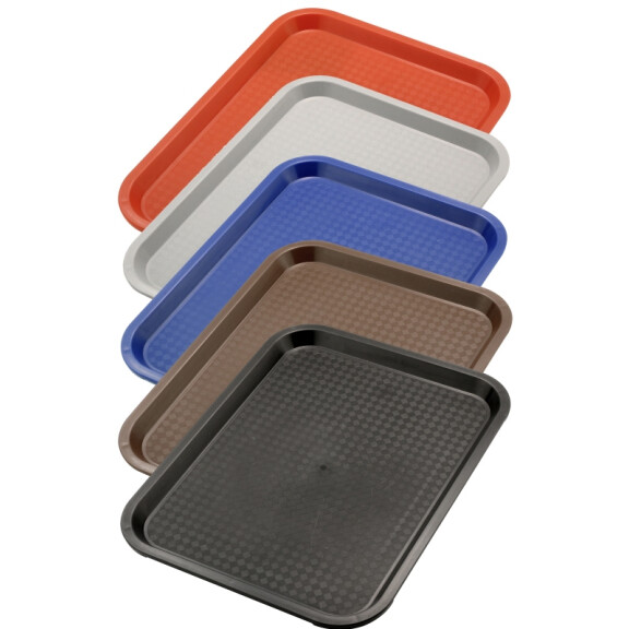 Taca z polipropylenu Fast Food, niebieska 400x300x20 mm | CONTACTO, 5353/403