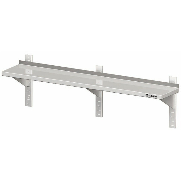 Półka wisząca przestawna, pojedyncza 1500x400x400 mm | STALGAST, 981764150