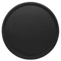 Taca do serwowania, laminowana brązowa, średnica 380 mm | CONTACTO, 5305/387