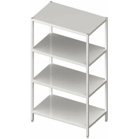 Regał magazynowy, cztery półki pełne 900x500x1800 mm | STALGAST, 981855090