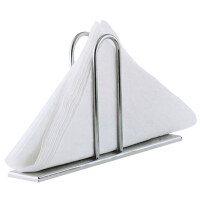 Serwetnik ze stali nierdzewnej 180x45x125 mm | CONTACTO, 428/180
