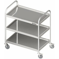 Wózek kelnerski z trzema półkami 1200x600x950 mm | STALGAST, 982036120