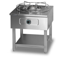 Taboret grzewczy gazowy 9 kW, 590x640x720 mm | LOZAMET, GLT.59.0/9H