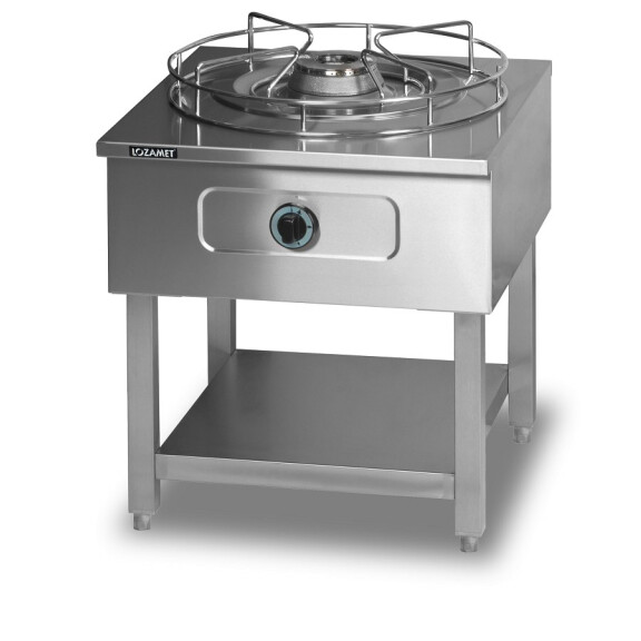 Taboret grzewczy gazowy 9 kW, 590x640x720 mm | LOZAMET, GLT.59.0/9H