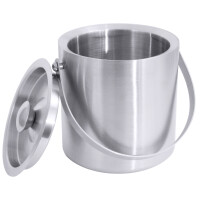 Nierdzewny pojemnik termoizolacyjny do kostek lodu z pokrywką 1,75 l | CONTACTO, 2365/200