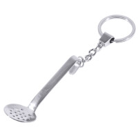 Breloczek nierdzewny na klucze, łyżka cedzakowa 85 mm | CONTACTO, 7654/002