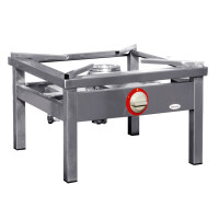 Taboret gastronomiczny - gazowy 60x60x35 cm, 7 kW | EGAZ, TGO-107.I