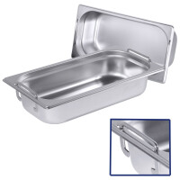 Pojemnik ze składanymi uchwytami GN 2/4, 100 mm | CONTACTO, 7224/100