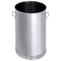 Wielofunkcyjny pojemnik ze stali nierdzewnej 75 l, średnica 400 mm | CONTACTO, 3008/075