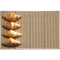 Taca ekspozycyjna z polipropylenu do pieczywa 40x30x1 cm | APS, Profi Line