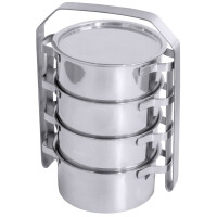 Termos obiadowy ze stali nierdzewnej bez pokrywki, 0,6 l, średnica 120 mm | CONTACTO, 2012/121