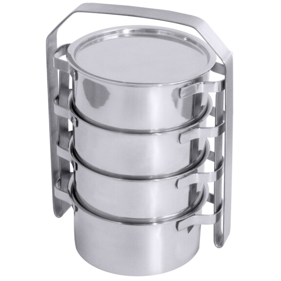 Termos obiadowy ze stali nierdzewnej bez pokrywki, 0,9 l, średnica 140 mm | CONTACTO, 2014/141