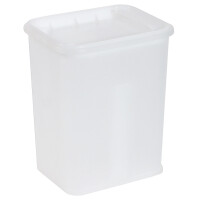 Pojemnik z polietylenu do przechowywania żywności z pokrywką, 2 l, 170x140x150 mm | CONTACTO, 1113/200