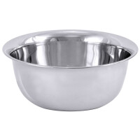 Miska ze stali nierdzewnej z rantem, 9 l, średnica 325 mm | CONTACTO, 500/360