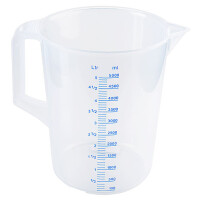 Dzbanek miarka wykonany z polipropylenu, 5 l  | CONTACTO, 3078/500