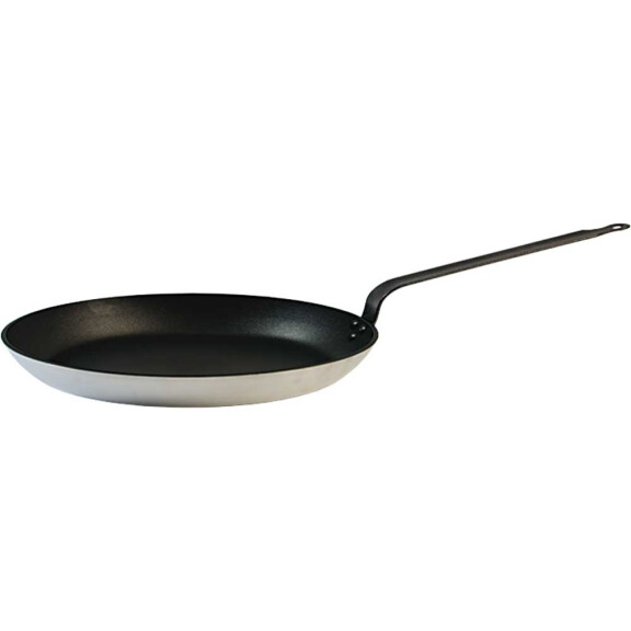 Patelnia aluminiowa z powłoką teflonową do naleśników, średnica 25 cm | STALGAST, 032250