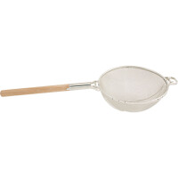 Sito nierdzewne z drewnianą rączką, średnica 36 cm | SUNNEX, 074350