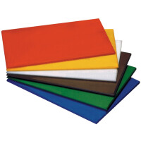 Polietylenowa deska do krojenia HACCP 450x300x12 mm, niebieska | CONTACTO, 1524/453