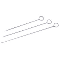 Szpila do szaszłyków ze stali nierdzewnej, długość 250 mm, 12 sztuk | CONTACTO, 855/250