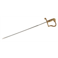 Ozdobna szpila do szaszłyków ze stali nierdzewnej, 295 mm, rapier | CONTACTO, 1166/002