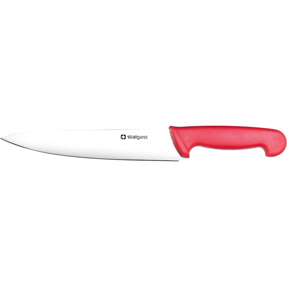 Nóż kuchenny 220 mm, czerwony – HACCP | STALGAST, 281211