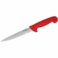 Nóż do filetowania 160 mm, czerwony – HACCP | STALGAST, 282151