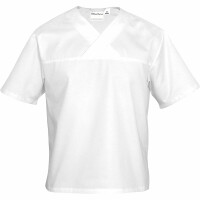 Bluza w serek unisex L, biała | NINO CUCINO, 634104