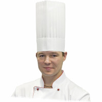 Czapka kucharska „CHEF” 250 mm, biała | STALGAST, 507251