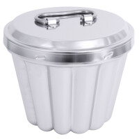 Forma nierdzewna do babki/budyniu z pokrywką 1,2 l | CONTACTO, 871/140