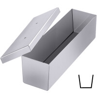 Forma nierdzewna do pasztetu, terrin z pokrywką 300x80x70 mm | CONTACTO, 883/300