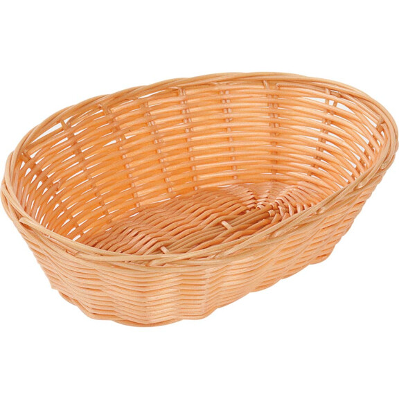 Koszyk owalny do pieczywa 23x15x6,5 cm | STALGAST, 361230