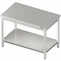 Stół centralny z półką 800x700x850 mm | STALGAST, 980107080