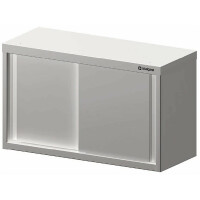 Szafka wisząca z drzwiami suwanymi 1000x400x600 mm | STALGAST, 981724100
