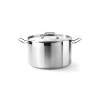 Garnek średni z pokrywką o średnicy 32 cm, 15 l | HENDI, Profi Line