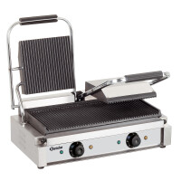 Kontakt grill podwójny, ryflowany | BARTSCHER, A150671
