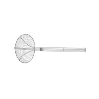 Cedzak siatkowy wzmocniony, średnica: 18 cm | HENDI, 640500
