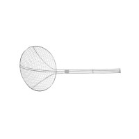 Cedzak siatkowy wzmocniony, średnica: 24 cm | HENDI, 640807
