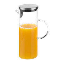 Dzbanek szklany z pokrywką o pojemności 1,5 l | APS, 10764