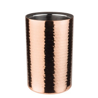 Pojemnik termoizolacyjny do butelek, miedziowany o średnicy 12 cm | APS, Cupper