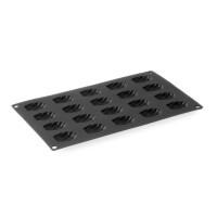 Silikonowa forma 20 x Mini-Madeleines 4,2x2,9x1,1 cm | HENDI, 677308