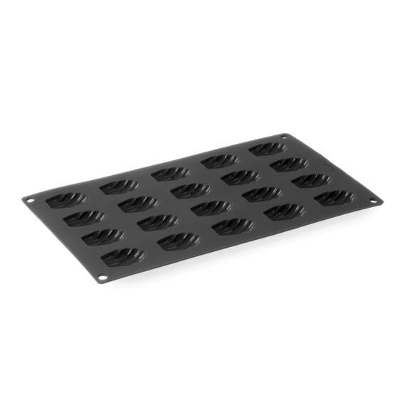 Silikonowa forma 20 x Mini-Madeleines 4,2x2,9x1,1 cm | HENDI, 677308