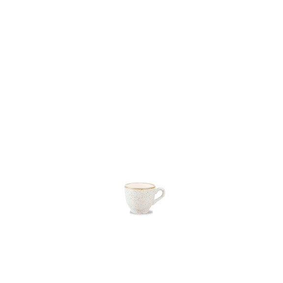 Biała filiżanka do espresso 100 ml | CHURCHILL, Stonecast Barley White