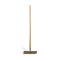 Szczotka mosiężna do czyszczenia pieca do pizzy 25x93 cm | HENDI, 525630