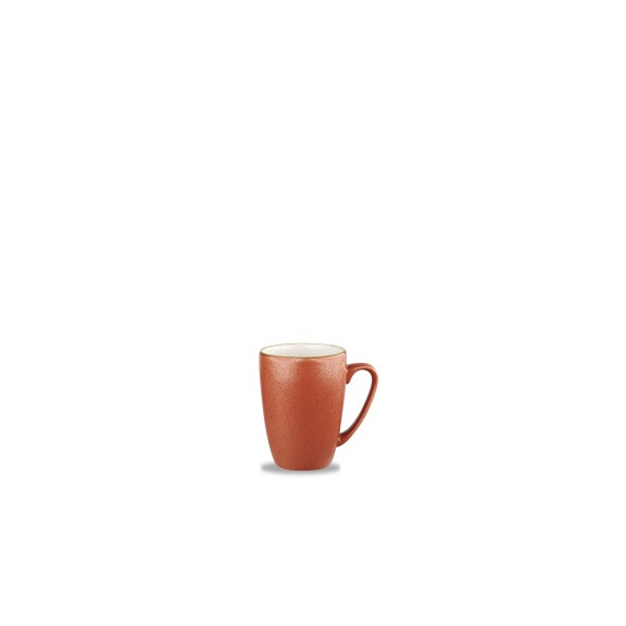 Porcelanowy kubek, ręcznie zdobiony 11 cm | CHURCHILL, Stonecast Spiced Orange